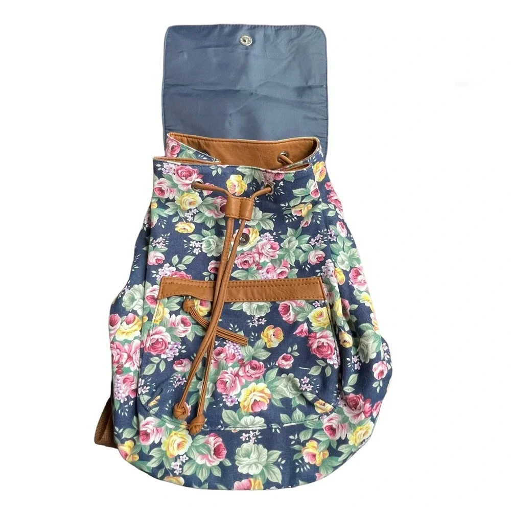 Bueno Floral & Tan Backpack